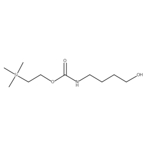 2-(Trimethylsilyl)ethyl (4-hydroxybutyl)carbamate Structure