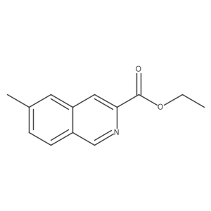 Ethyl 6-methylisoquinoline-3-carboxylate Structure