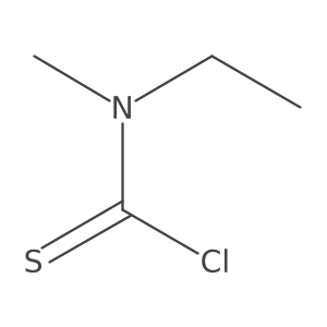 Carbamothioic chloride, ethylmethyl- Structure