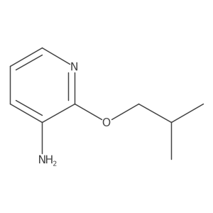 2-(2-Methylpropoxy)pyridin-3-amine Structure