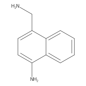 4-(Aminomethyl)naphthalen-1-amine结构式