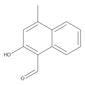 2-Hydroxy-4-methyl-1-naphthaldehyde结构式