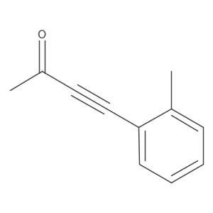 4-(2-Methylphenyl)but-3-yn-2-one结构式