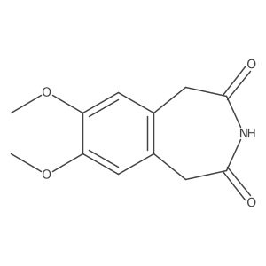 7,8-dimethoxy-1H-3-benzazepine-2,4(3H,5H)-dione Structure