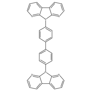 9H-Pyrrolo[2,3-b:5,4-ba(2)]dipyridine, 9,9a(2)-[1,1a(2)-biphenyl]-4,4a(2)-diylbis-结构式