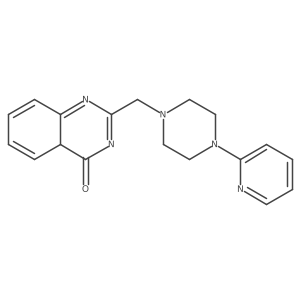 2-[(4-pyridin-2-ylpiperazin-1-yl)methyl]-4aH-quinazolin-4-one Structure