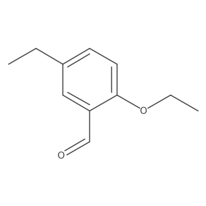 2-Ethoxy-5-ethylbenzaldehyde结构式