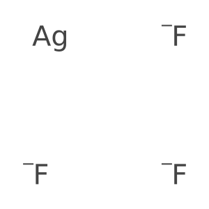 silver(III) fluoride结构式
