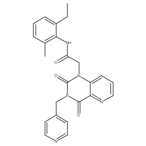 2-(2,4-dioxo-3-(pyridin-4-ylmethyl)-3,4-dihydropyrido[3,2-d]pyrimidin-1(2H)-yl)-N-(2-ethyl-6-methylphenyl)acetamide Structure