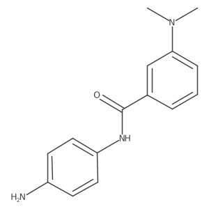 N-(4-aminophenyl)-3-(dimethylamino)benzamide Structure