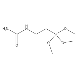 N-[2-(Trimethoxysilyl)ethyl]urea Structure