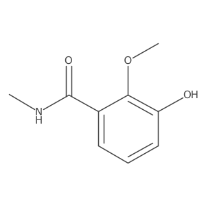 3-Hydroxy-2-methoxy-N-methylbenzamide Structure