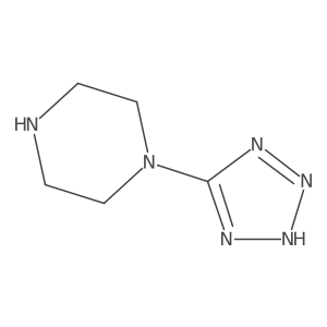 Piperazino tetrazole结构式