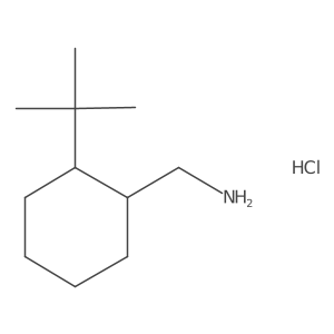 (2-Tert-butylcyclohexyl)methanamine hydrochloride Structure