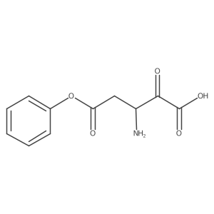 5-Phenyl (3S)-3-amino-2-oxopentanedioate Structure