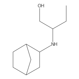 2-(norbornan-2-ylamino)butan-1-ol Structure