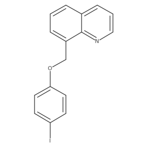 8-(4-Iodophenoxymethyl)quinoline结构式