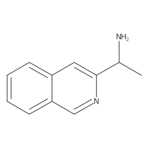 (S)-1-(Isoquinolin-3-yl)ethanamine Structure