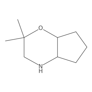 2,2-Dimethyl-octahydrocyclopenta[b]morpholine Structure
