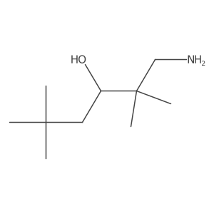 1-Amino-2,2,5,5-tetramethylhexan-3-ol Structure