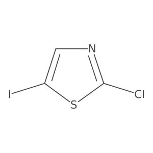 2-Chloro-5-iodo-1,3-thiazole Structure