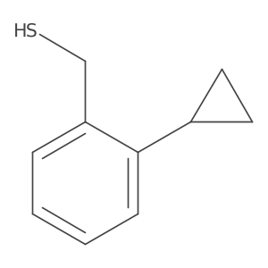 (2-Cyclopropylphenyl)methanethiol Structure