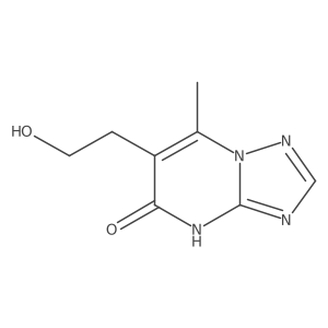 6-(2-hydroxyethyl)-7-methyl-4H,5H-[1,2,4]triazolo[1,5-a]pyrimidin-5-one Structure