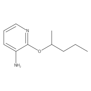 2-(Pentan-2-yloxy)pyridin-3-amine Structure