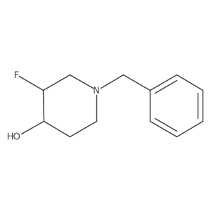 1-Benzyl-3-fluoropiperidin-4-ol Structure