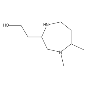 1H-1,4-Diazepine-2-ethanol, hexahydro-4,5-dimethyl- Structure