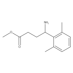 Methyl 4-amino-4-(2,6-dimethylphenyl)butanoate Structure