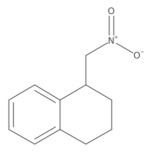 1-(Nitromethyl)-1,2,3,4-tetrahydronaphthalene结构式