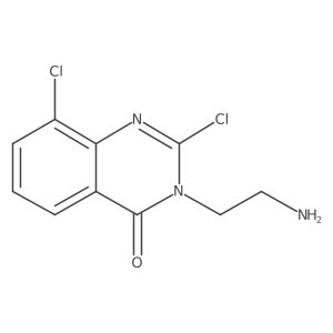 3-(2-Aminoethyl)-2,8-dichloroquinazolin-4(3H)-one Structure
