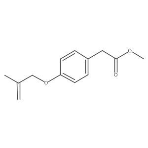 Methyl 4-[(2-methyl-2-propen-1-yl)oxy]benzeneacetate Structure