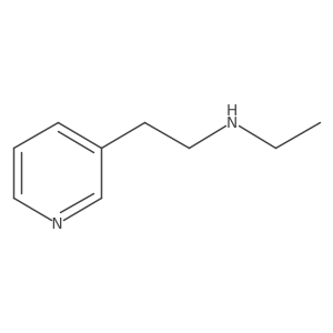N-Ethyl-2-(3-pyridyl)ethylamine结构式