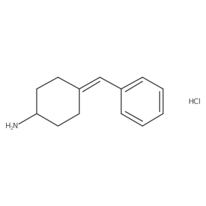 4-(Phenylmethylidene)cyclohexan-1-amine hydrochloride Structure