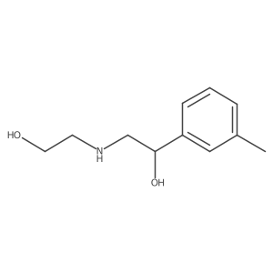 2-[(2-Hydroxyethyl)amino]-1-(3-methylphenyl)ethan-1-ol Structure