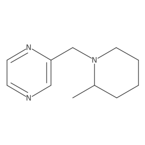 2-[(2-Methylpiperidin-1-yl)methyl]pyrazine结构式