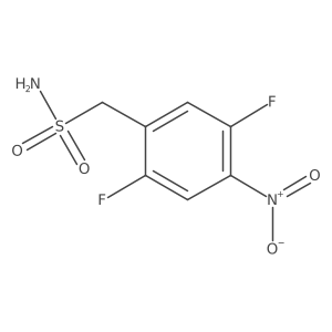 (2,5-Difluoro-4-nitrophenyl)methanesulfonamide Structure