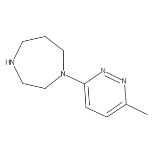 1-(6-Methylpyridazin-3-yl)-1,4-diazepane Structure