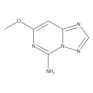 7-Methoxy[1,2,4]triazolo[1,5-c]pyrimidin-5-amine Structure