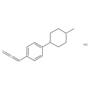 1-(4-Isothiocyanatophenyl)-4-methylpiperazine hydrochloride结构式
