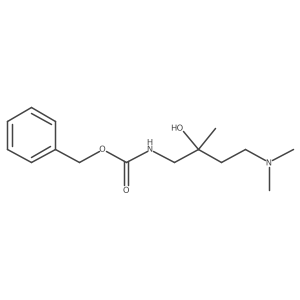 benzyl N-[4-(dimethylamino)-2-hydroxy-2-methylbutyl]carbamate结构式