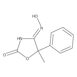 4-(Hydroxyamino)-5-methyl-5-phenyloxazol-2(5H)-one结构式