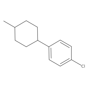 1-Chloro-4-(trans-4-methylcyclohexyl)benzene结构式