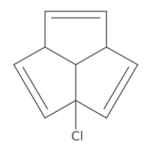 2a-Chloro-2a,4a,6a,6b-tetrahydrocyclopenta[cd]pentalene结构式