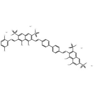 C.I. Direct Blue 11 Structure