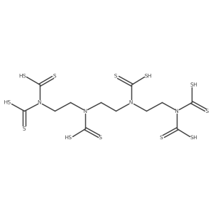 N,N'-(1,2-Ethanediylbis{[(sulfanylcarbonothioyl)imino]-2,1-ethanediyl})bis(-2-imidotetrathiodicarbonic acid) Structure