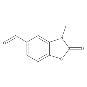 3-Methyl-2-oxo-2,3-dihydro-1,3-benzoxazole-5-carbaldehyde Structure