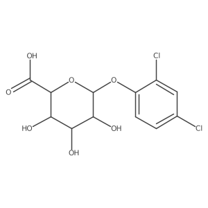2,4-Dichlorophenol glucuronide结构式